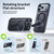 iPhone 17 Pro Max Rotating Bar Holder Magnetic MagSafe Phone Case - Transparent