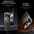 iPhone 17 Pro Max Rotating Holder Frosted Metal Phone Case - Titanium