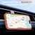 iPhone 17 Pro Max Rotating Pivot Bracket Magnetic Phone Case - Orange