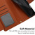 iPhone 17 Pro Max Seven Card Slots Zipper Wallet Leather Phone Case with Lanyard - Brown