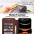 iPhone 17 Pro Max Shockproof PU + TPU Leather Phone Case - Brown