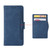 iPhone 17 Pro Max Skin Feel Calf Texture Card Slots Leather Phone Case - Blue
