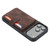 iPhone 17 Pro Max Skin Feel Dream RFID Anti-theft PU Card Bag Phone Case - Coffee
