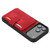 iPhone 17 Pro Max Skin Feel Dream RFID Anti-theft PU Card Bag Phone Case - Red