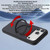 iPhone 17 Pro Max Skin Feel Frosted 360 Degree Rotation Holder Magnetic Phone Case - White