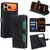 iPhone 17 Pro Max Skin Feel Magnetic Buckle Leather Phone Case - Black