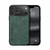 iPhone 17 Pro Max Skin Feel Magnetic Leather Back Phone Case - Green