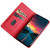 iPhone 17 Pro Max Skin Feel Magnetic Leather Phone Case - Red