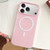 iPhone 17 Pro Max Skin Feel MagSafe Magnetic PC Hybrid TPU Phone Case - Light Pink