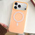 iPhone 17 Pro Max Skin Feel MagSafe Magnetic PC Hybrid TPU Phone Case - Orange