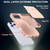 iPhone 17 Pro Max Skin Feel PC Hybrid TPU Horizontal Hidden Mirror Card Bag Phone Case - Rose Gold