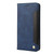 iPhone 17 Pro Max Skin Feel Splicing Leather Phone Case - Blue