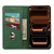 iPhone 17 Pro Max Skin Feel Splicing Leather Phone Case - Green