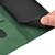iPhone 17 Pro Max Skin Feel Splicing Leather Phone Case - Green