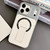 iPhone 17 Pro Max Skin-Feel TPU Hybrid PC Magnetic Phone Case with Kickstand - Grey