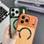 iPhone 17 Pro Max Skin-Feel TPU Hybrid PC Magnetic Phone Case with Kickstand - Orange