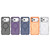 iPhone 17 Pro Max Skin-friendly Magnetic PC + TPU Hybrid Shockproof Phone Case - Orange