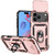 iPhone 17 Pro Max Sliding Camshield Holder Phone Case - Rose Gold