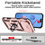 iPhone 17 Pro Max Sliding Camshield Holder Phone Case - Rose Gold