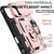 iPhone 17 Pro Max Sliding Camshield Holder Phone Case - Rose Gold