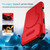iPhone 17 Pro Max Sliding Camshield MagSafe Holder Phone Case - Red