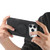 iPhone 17 Pro Max Solid Color Retro Magsafe PU Back Cover Phone Case - Black
