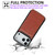 iPhone 17 Pro Max Solid Color Zipper 11-Card Slots Bag Phone Case with Lanyard - Brown