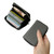 iPhone 17 Pro Max Solid Color Zipper 11-Card Slots Bag Phone Case with Lanyard - Grey