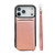iPhone 17 Pro Max Solid Color Zipper 11-Card Slots Bag Phone Case with Lanyard - Rose Gold