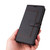 iPhone 17 Pro Max Stitched Magnetic Buckle Leather Phone Case - Black