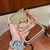 iPhone 17 Pro Max Transparent Gradient Metal Ring Holder MagSafe Phone Case - Green