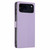 iPhone 17 Pro Max Tree Cat Embossed Flip Vegan Leather Phone Case - Purple