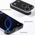 iPhone 17 Pro Max Ultra-thin Frameless Titanium Alloy Four Corner Shockproof Phone Case - Black