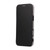 iPhone 17 Pro Max Ultra-thin Magnetic Plating Vegan Leather Phone Case - Black