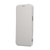 iPhone 17 Pro Max Ultra-thin Rotation Holder Magnetic Plating Vegan Leather Phone Case - Grayish White