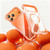 iPhone 17 Pro Max Vacuum Airbag TPU + Acrylic Magnetic Shockproof Phone Case - Orange