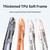 iPhone 17 Pro Max Vacuum Airbag TPU + Acrylic Magnetic Shockproof Phone Case - Orange