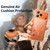 iPhone 17 Pro Max Vacuum Airbag TPU + Acrylic Magnetic Shockproof Phone Case - Orange