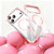 iPhone 17 Pro Max Vacuum Airbag TPU + Acrylic Magnetic Shockproof Phone Case - Pink