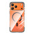 iPhone 17 Pro Max Vacuum-Sealed Transparent Airbag Magnetic Acrylic Phone Case - Black