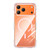iPhone 17 Pro Max Vacuum-Sealed Transparent Airbag Magnetic Acrylic Phone Case - Pink
