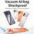 iPhone 17 Pro Max Vacuum-Sealed Transparent Airbag Magnetic Acrylic Phone Case - Pink