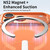 iPhone 17 Pro Max Vacuum-Sealed Transparent Airbag Magnetic Acrylic Phone Case - White