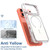 iPhone 17 Pro Max Vibrant Dual-color TPU + Acrylic Magnetic Phone Case - White