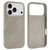 iPhone 17 Pro Max VIETAO Retro Denim Texture PU Leather MagSafe Phone Case - Silver Grey