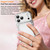 iPhone 17 Pro Max Wave Twisting Star Diamond Shockproof Electroplate TPU Phone Case - Silver