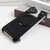 iPhone 17 Pro Max Weasel Original Color Metal Frameless 360 Rotation Holder Magnetic Phone Case - Black
