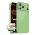 iPhone 17 Pro Max XDcase AI Button Integrated Full Coverage Imitation Silicone Phone Case - Green