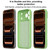 iPhone 17 Pro Max XDcase AI Button Integrated Full Coverage Imitation Silicone Phone Case - Green
