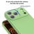 iPhone 17 Pro Max XDcase AI Button Integrated Full Coverage Imitation Silicone Phone Case - Green
